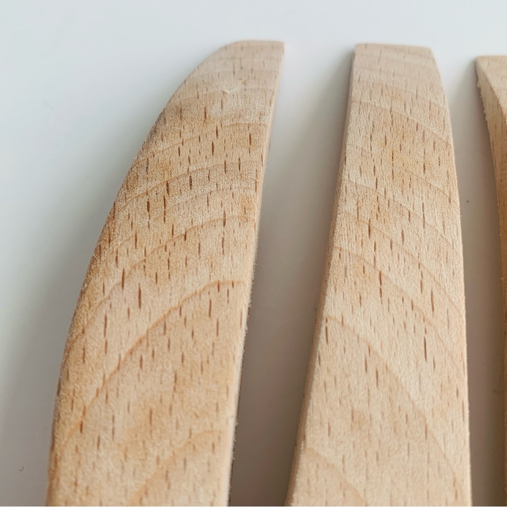 Wooden Salad Forks Salad Hands Serving Utensils - Picture 7 of 11